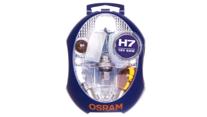 Zestaw żarówek samochodowych CLKM-H7 4050300876375