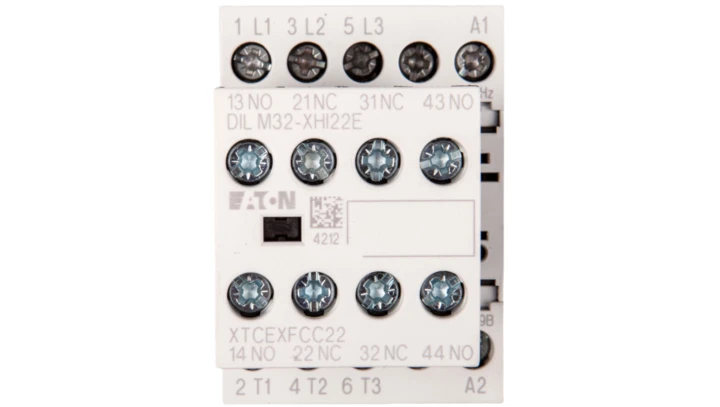 Stycznik mocy 9A 3P 230V AC 2Z 2R DILM9-22(230V50HZ,240V60HZ) 106361