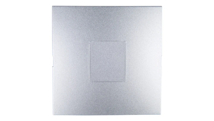 Simon 54 Zaślepka ramki srebrny mat DP/43