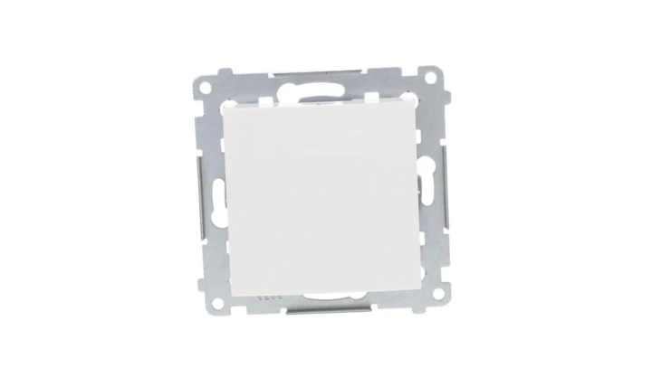 Simon 54 Przycisk pojedynczy, szybkozłącza, biały DPR1.01/11