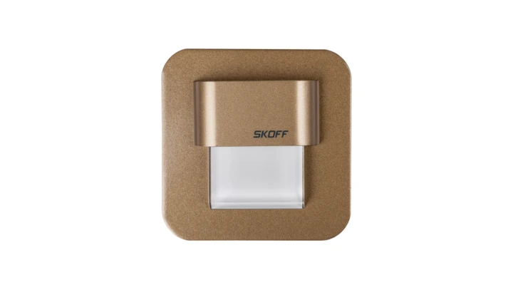 Oprawa przyschodowa SALSA mini LED Light 10 V DC 0,4 W IP 20 3000 K mosiądz mat