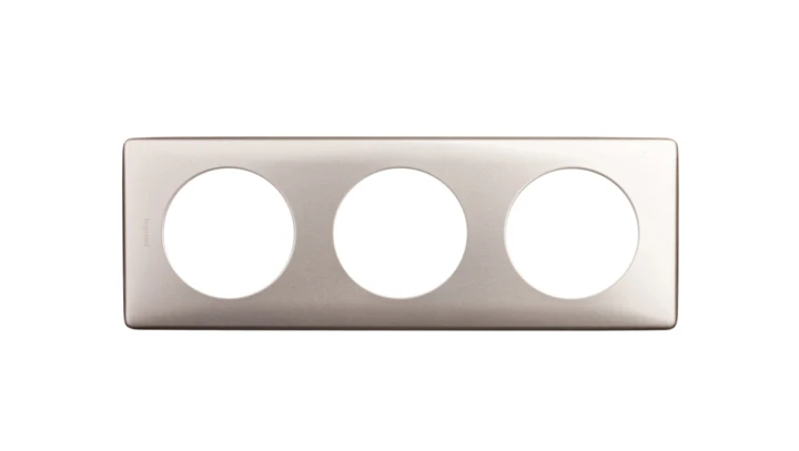 CELIANE Ramka potrójna tytan 068903