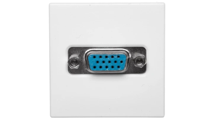 Simon Connect Gniazdo K45 video VGA /D-Sub 15/ czysta biel K100B/9
