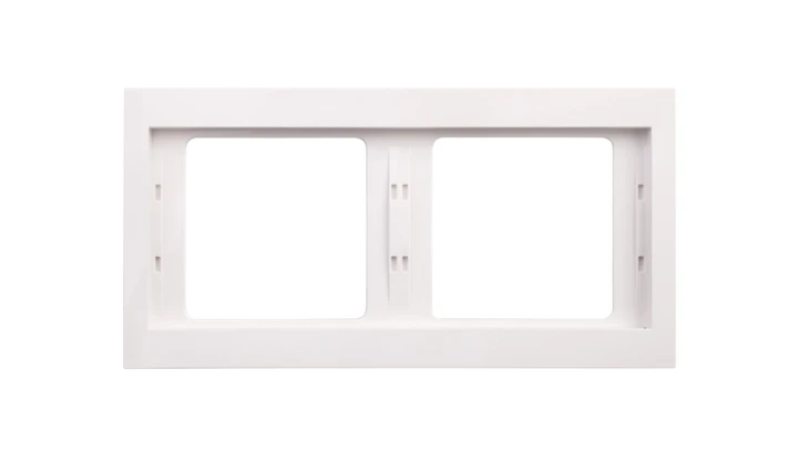 Berker K.1 Ramka podwójna pozioma śnieżnobiała 13637009