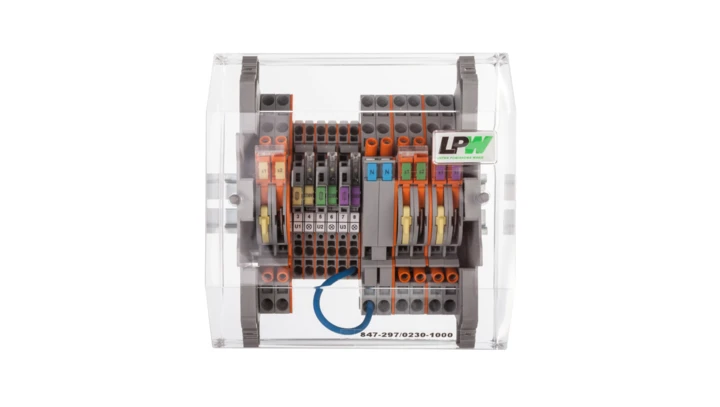 Listwa pomiarowa LPW 14-torowa 230V AC równoległa 847-297/230-1000