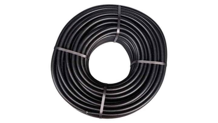 Rura karbowana z pilotem 20mm czarna 750N FK15/20F DX15120R /100m/