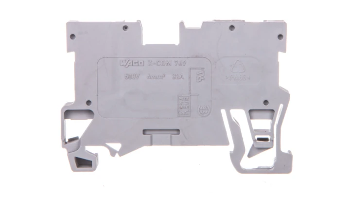 Złączka bazowa X-COM 1-przewodowa/1-pinowa szara 769-176 /100szt./