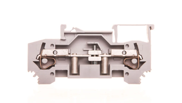 Złączka szynowa (rozłączalno-pomiarowa) 2-przewodowa 10mm2 szara 282-131 /25szt./