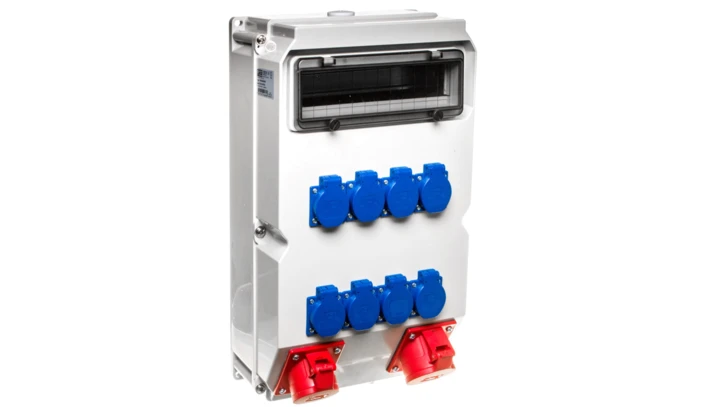 Rozdzielnica stacjonarna KOSZALIN 32A/5P, 16A/5P, 8x2P+Z 9026506W