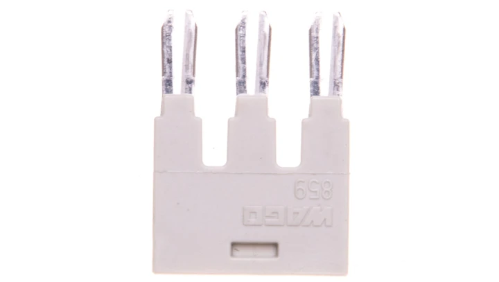 Mostek grzebieniowy 3-torowy 18A 400V 859-403 /25szt./
