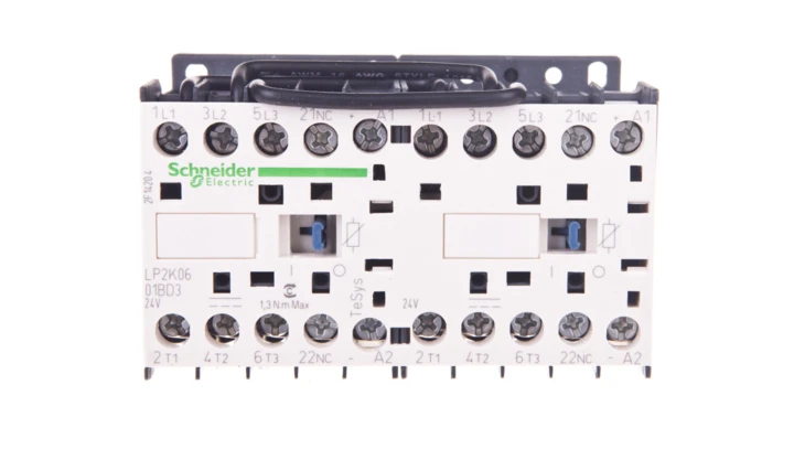 Stycznik mocy 6A 3P 24V DC 0Z 1R LP2K0601BD3