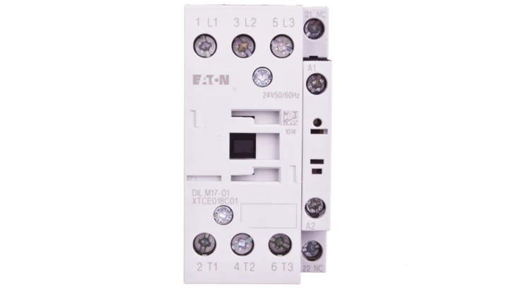 Stycznik mocy 17A 3P 24V AC 0Z 1R DILM17-01(24V50/60HZ) 277040
