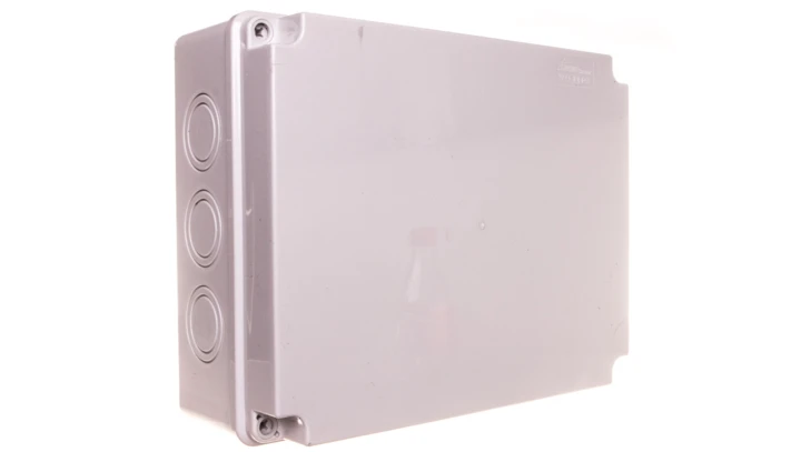 Puszka n/t 248mm 198x 86mm tworzywo IP65 szary PH-4A.2 28.42