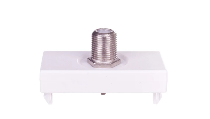 Simon Connect Gniazdo K45/2 antenowe SAT żeńskie czysta biel K102C/9