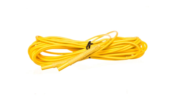Przewód pomiarowy 10m żółty /wtyki bananowe/ WAPRZ010YEBB