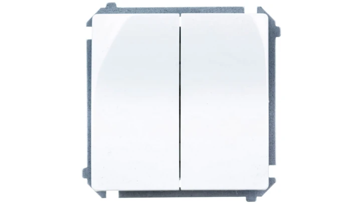 Simon Basic Łącznik świecznikowy biały BMW5A.01/11