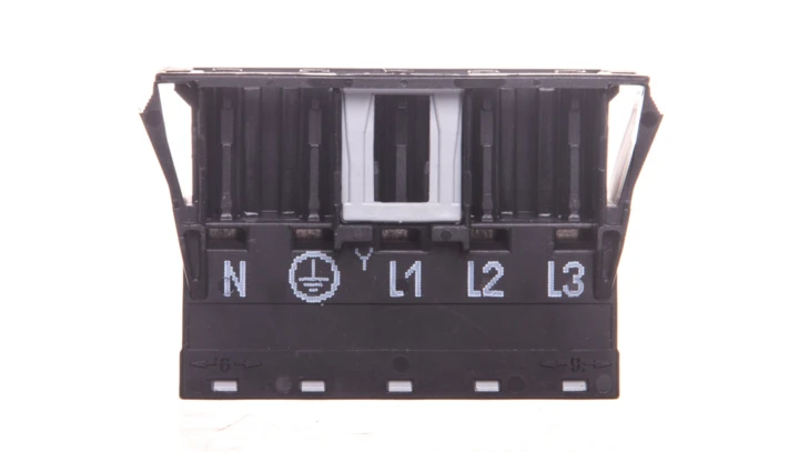 Gniazdo 5-torowe 400V 25A czarne z mocowaniem zatrzaskowym 770-705 WINSTA /50szt./