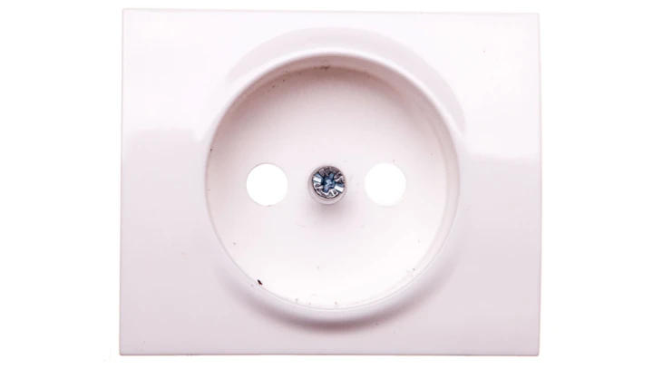 SISTENA LIFE Plakietka gniazda pojedynczego arctic 777026