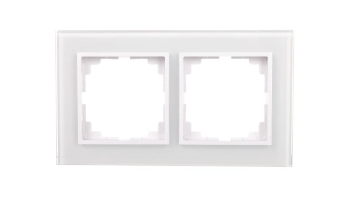 Sentia Ramka podwójna szklana biała 1472-62