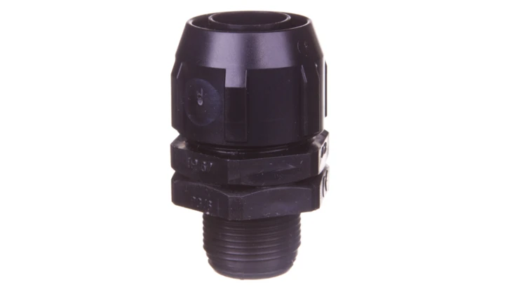 Dławnica do rur ochronnych PG16 IP66 czarna WPD 16/16 E03DK-07030100501 /10szt./