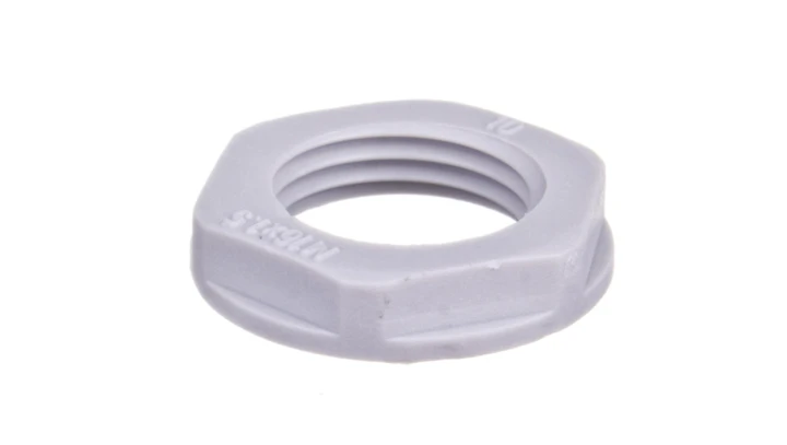 Nakrętka poliamidowa M16 szara N 16M E03DK-02020100201 /100szt./