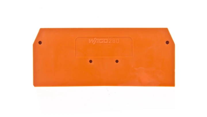 Ścianka końcowa pomarańczowa 280-326 /25szt./