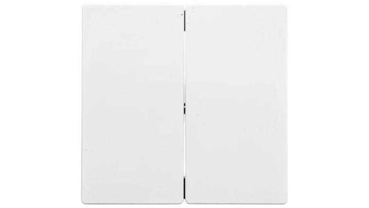 Merten System M Klawisz podwójny biały MTN432525