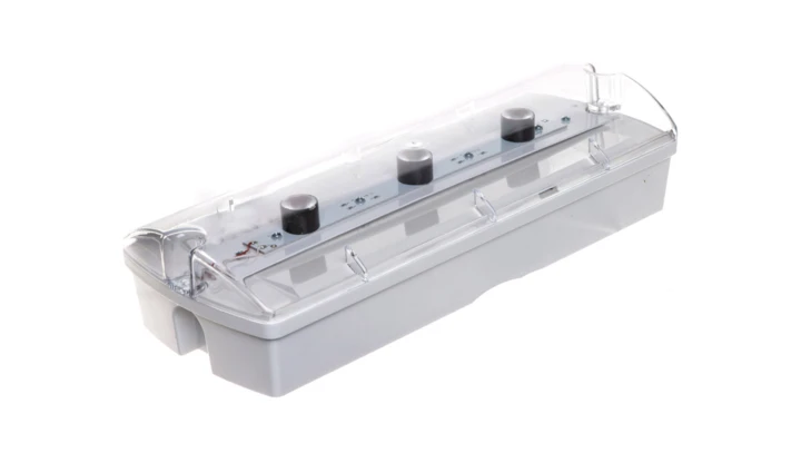 Oprawa awaryjna 3W 1h IP65 IIkl. jednostronna HELIOS HWD/3x1W/F/CB/TR