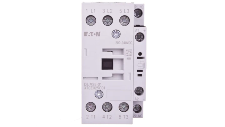 Stycznik mocy 25A 3P 220V DC 0Z 1R DILM25-01(RDC240) 277181