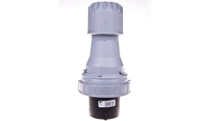 Wtyczka przenośna 125A 5P 500V czarna IP67 POWER TWIST 045-7