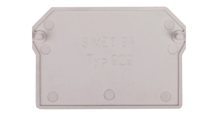 Przekładka dla złączek serii NOWA ZSG 1-6.0N, ZSG 1-10.0N T929 szara 17929302 /25szt./