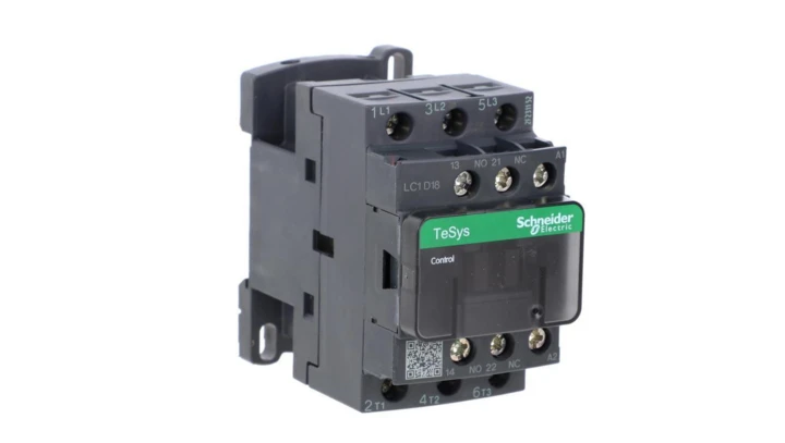 TeSys Deca Stycznik mocy 18A 3P 400V AC 1Z 1R LC1D18V7