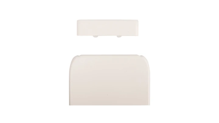 Końcówka kanału DLP 80x35/50 biała 010722