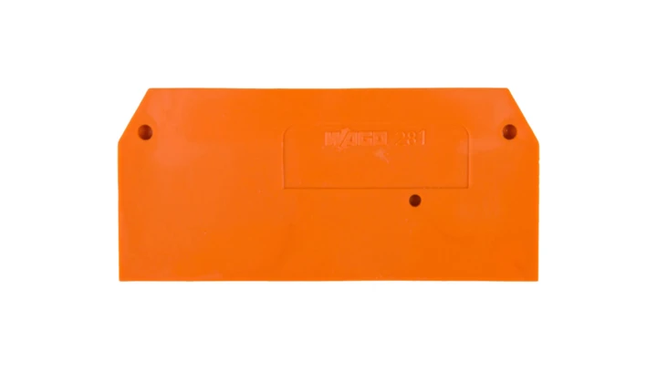 Ścianka końcowa pomarańczowa 281-329 /25 szt./