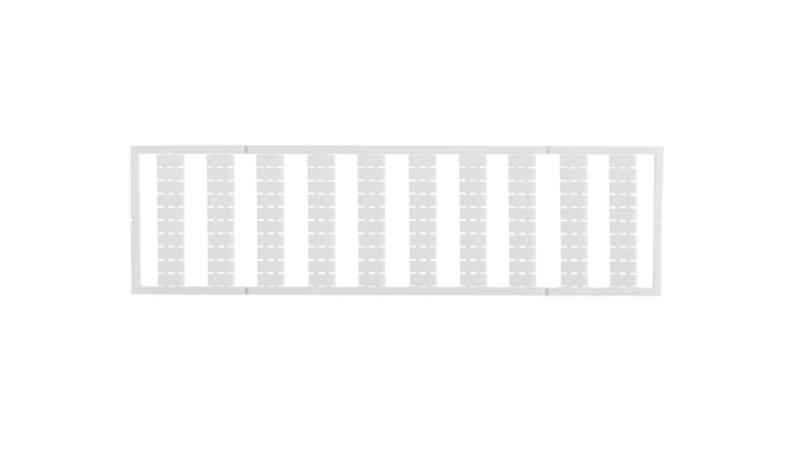 Oznacznik WMB bez nadruku biały 793-501 /5szt./