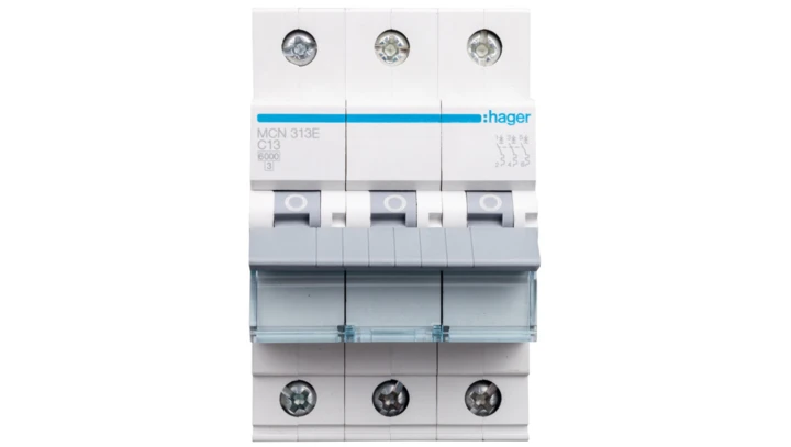 Wyłącznik nadprądowy 3P C 13A 6kA AC MCN313E