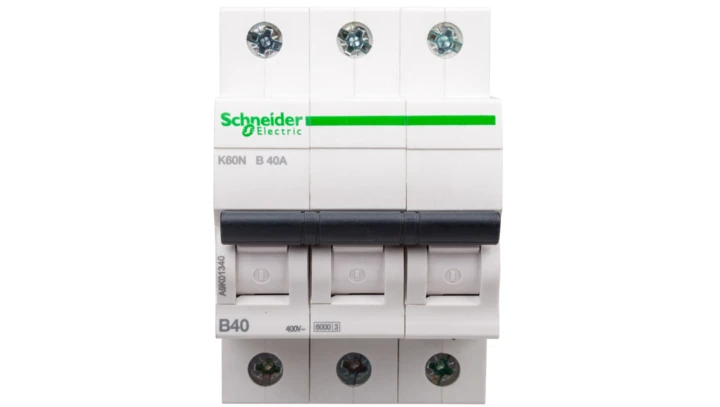 Wyłącznik nadprądowy 3P B 40A 6kA AC K60N A9K01340