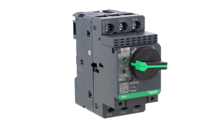 TeSys Deca Wyłącznik silnikowy 3P 15kW 24-32A GV2P32