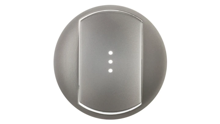 CELIANE Klawisz pojedynczy do łącznika tytanIP44 z podświetleniem 068303