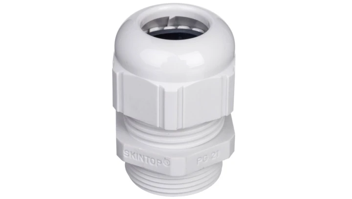 Dławnica kablowa poliamidowa PG21 IP68 SKINTOP ST 21 jasnoszara 53018050
