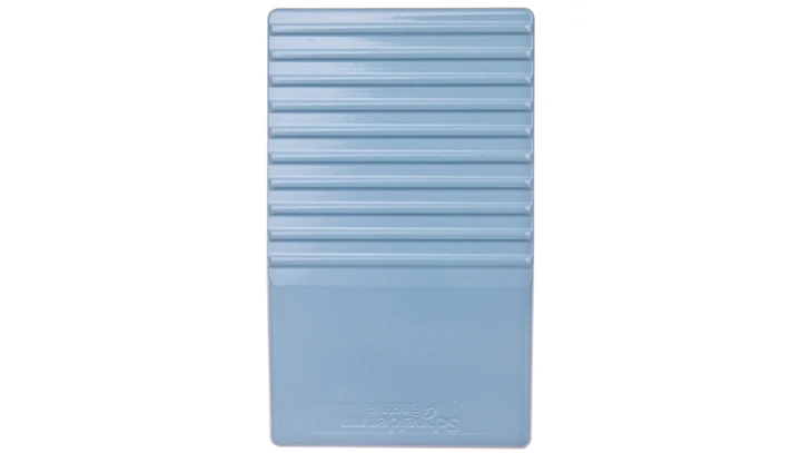 Wyłącznik nożny pojedynczy bez osłony niebieski metal 1Z 1R 1 krok XPEM110