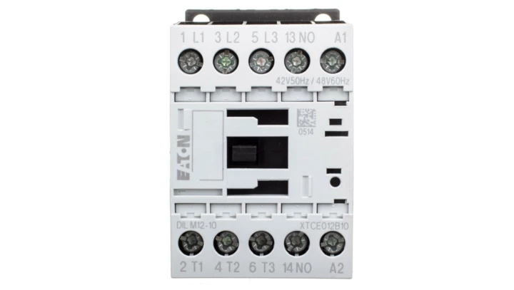 Stycznik mocy 12A 3P 42V AC 1Z 0R DILM12-10(42V50HZ,48V60HZ) 276826