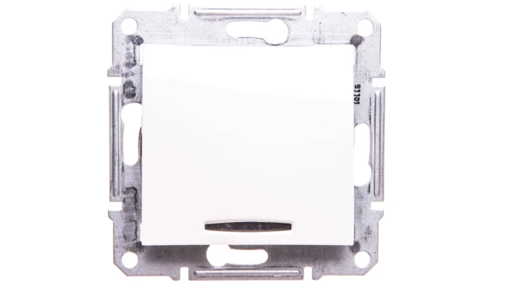 Sedna Przycisk 1-biegunowy element podstawowy kremowy IP20 przycisk 1x SDN1600123