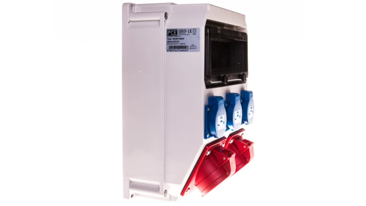 Rozdzielnica budowlana ADAMÓW 2x16A/5P, 3x2P+Z 9036156W