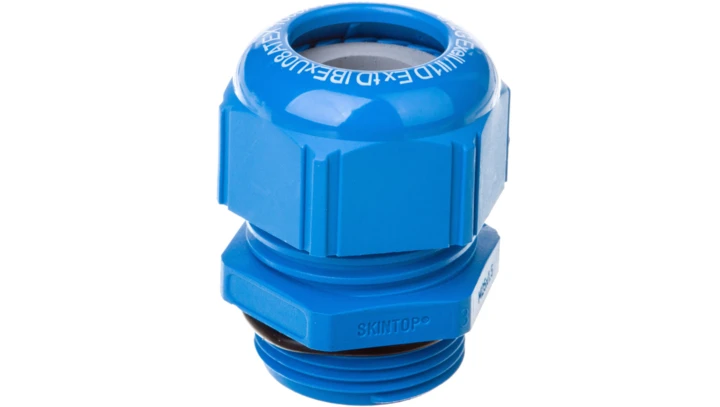 Dławnica kablowa poliamidowa M25 IP68 SKINTOP KR-M 25 ATEX plus niebieska 54115435 /25szt./