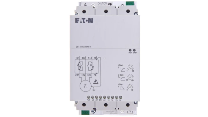 Softstart 3-fazowy 400VAC 55A 30kW/400V Uc=24V AC/DC DS7-340SX055N0-N 134917