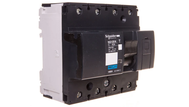 Wyłącznik nadprądowy 4P C 40A AC NG125N 18654