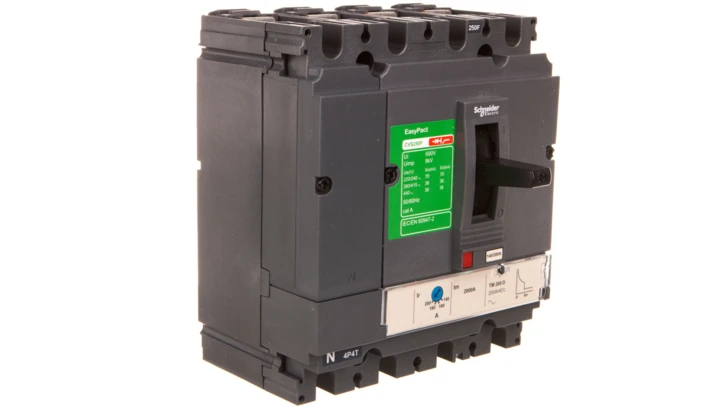 Wyłącznik mocy 200A 4P 36kA EasyPact Compact CVS CVS250 TM200D LV525352