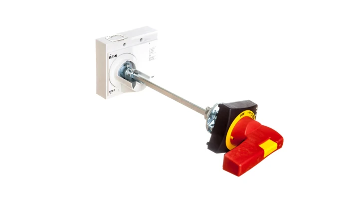 Napęd drzwiowy czerwono-żółty z blokadą NZM3-XHBR 266634