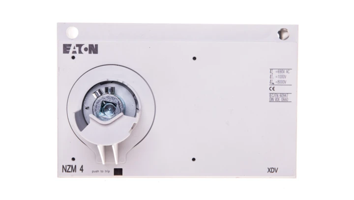 Napęd drzwiowy czarny z blokadą NZM4-XTVDV 266616